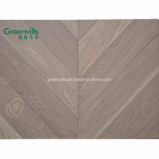 2021 Hot Sale Chevron European Engineered Hardwood Flooring Abcd Grade Hardwood Parqeet