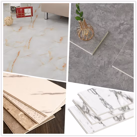 Planche de vinyle imperméable à l'eau de revêtement de sol Spc moderne